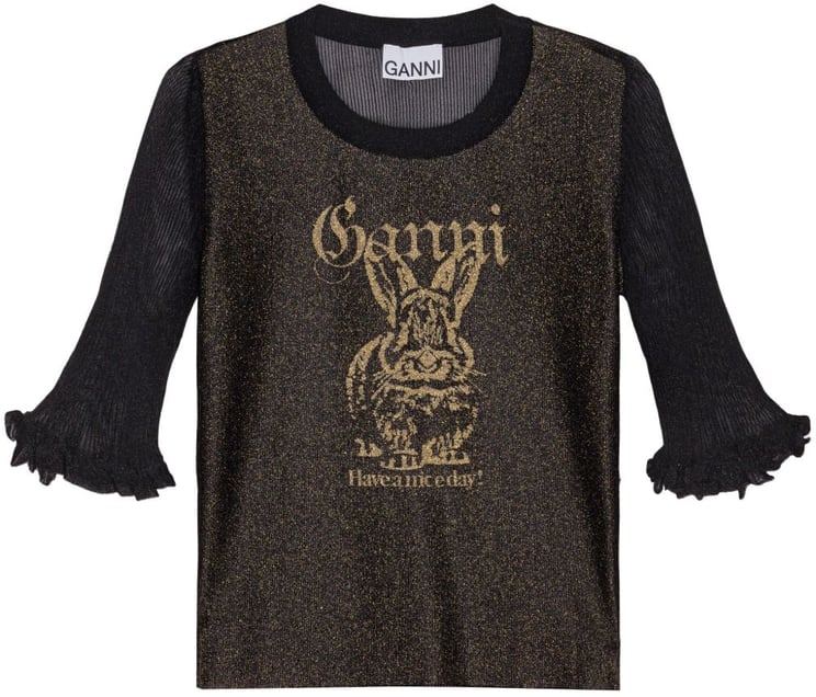 Ganni Sweaters Black
