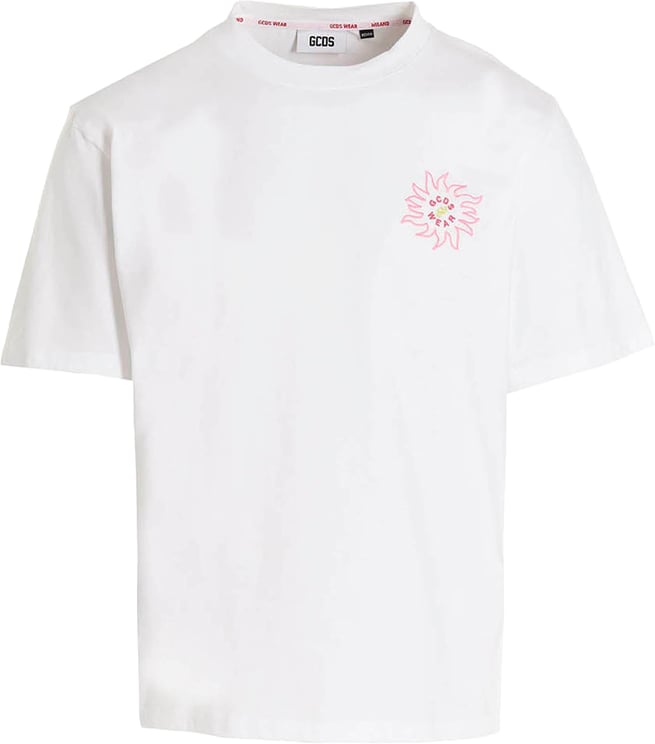 GCDS GCDS White Cotton T-Shirt