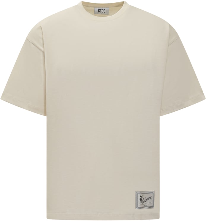 GCDS GCDS T-shirt Oversize con Stampa Godswear