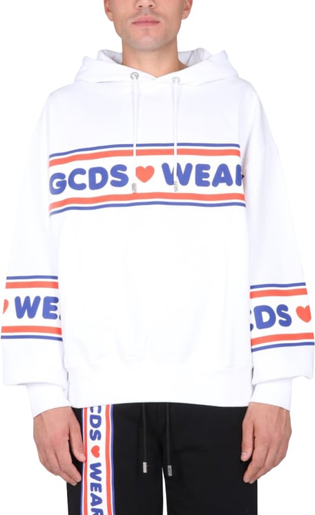 GCDS "Cute Tape" Logo Sweatshirt