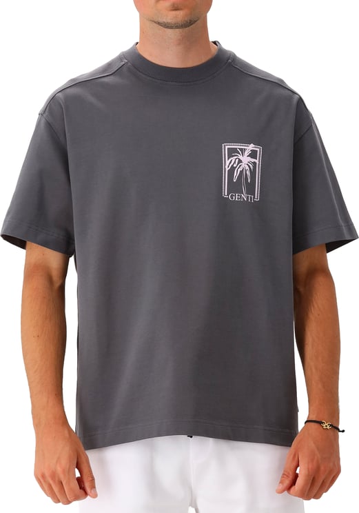 Genti Genti T-shirt Grijs SS