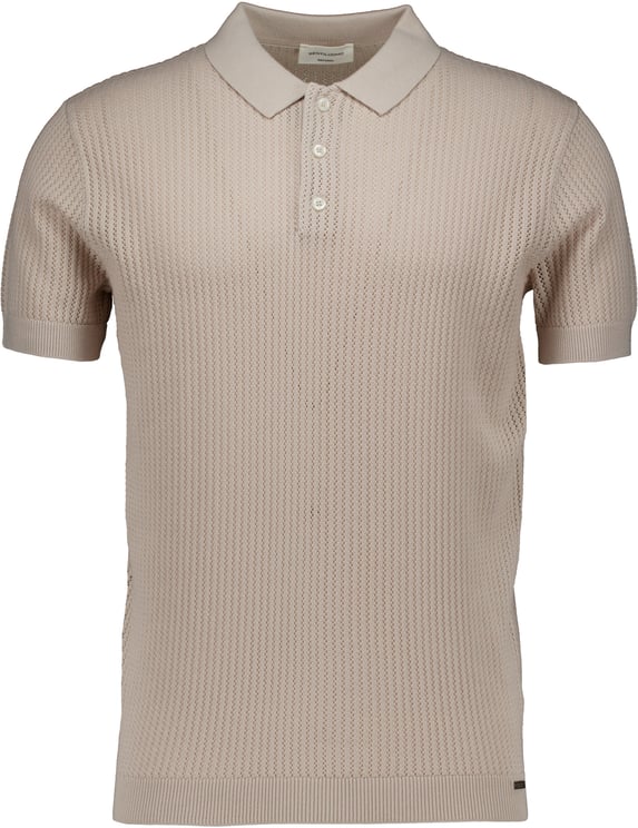 Gentiluomo Gentiluomo Polo 3 Buttons Ss Polos Zand K4219-282