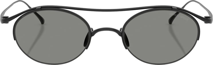 Giorgio Armani 0ar6172t Titanium Frame Sunglasses with Oval Lenses