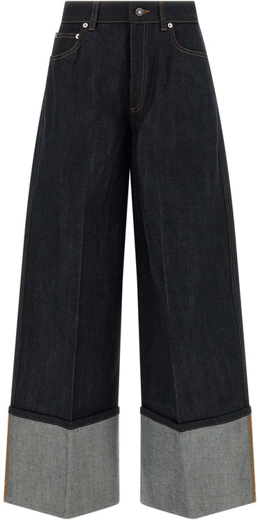 Givenchy Givenchy Blue Cotton Flared Jeans