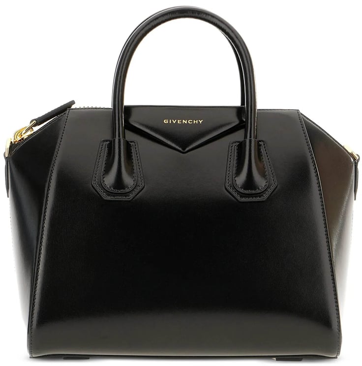 Givenchy Antigona Nv Trapezoidal Black Calf Handbag