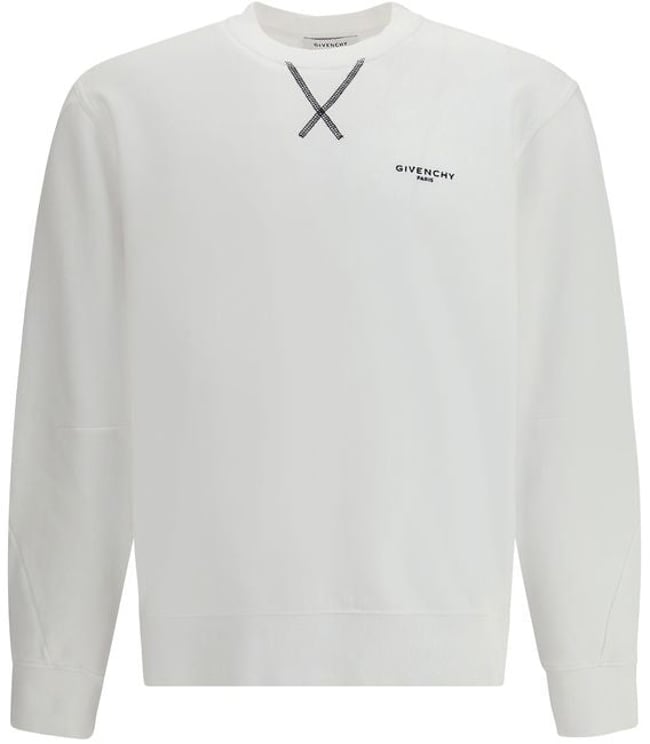Givenchy Givenchy White Cotton Sweatshirt