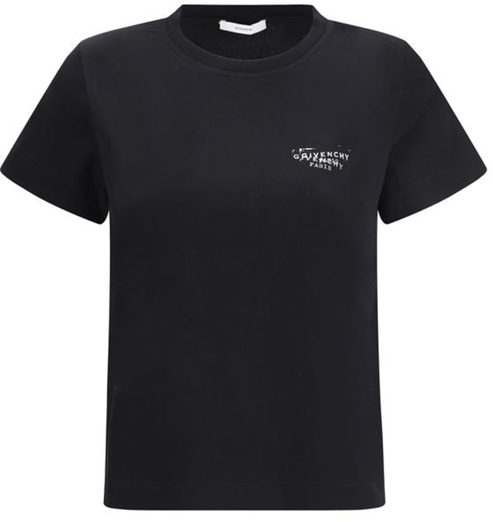Givenchy Givenchy Black Cotton T-Shirt