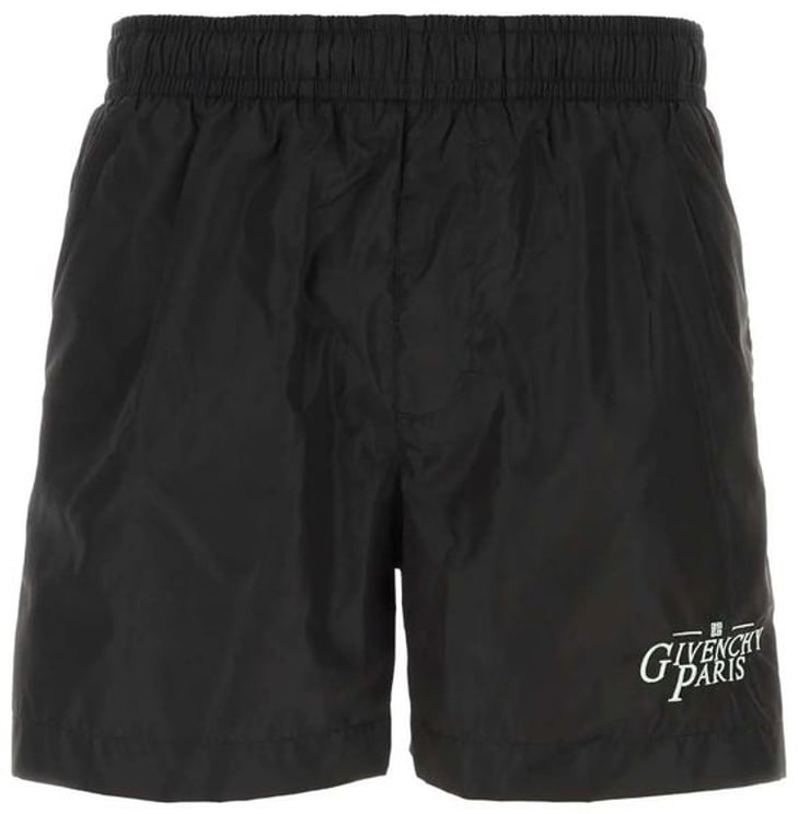 Givenchy Givenchy Black Polyamide Swim Shorts