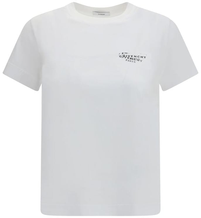 Givenchy Givenchy White Cotton T-Shirt