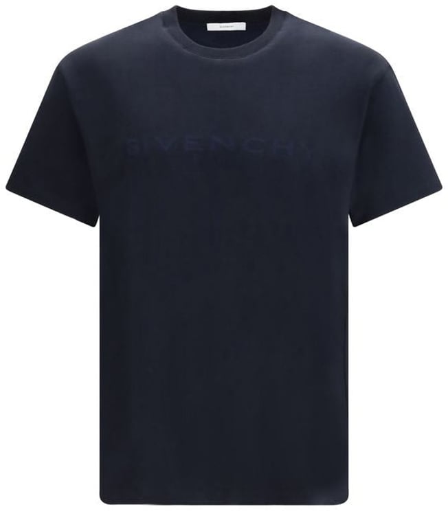 Givenchy Givenchy Blue Cotton T-Shirt