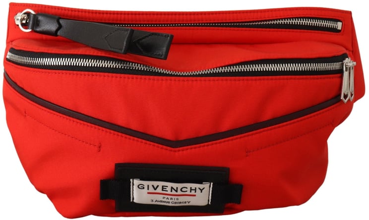 Givenchy Givenchy Red Polyamide Downtown Large Bum Belt Bag