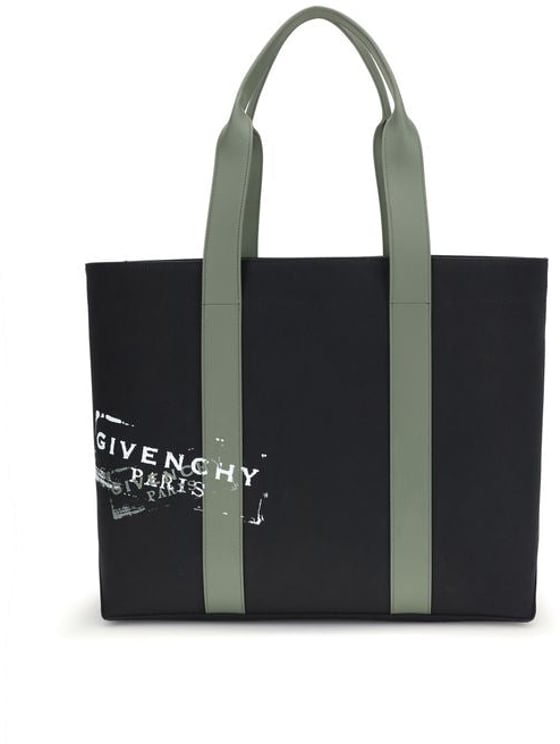 Givenchy Givenchy Black Cotton Shoulder Bag