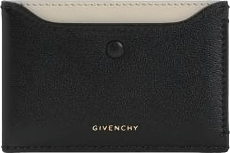 Givenchy Day Calf Leather Textured Card Holder