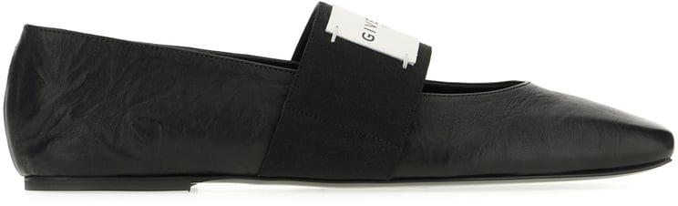 Givenchy Givenchy Black leather ballerinas