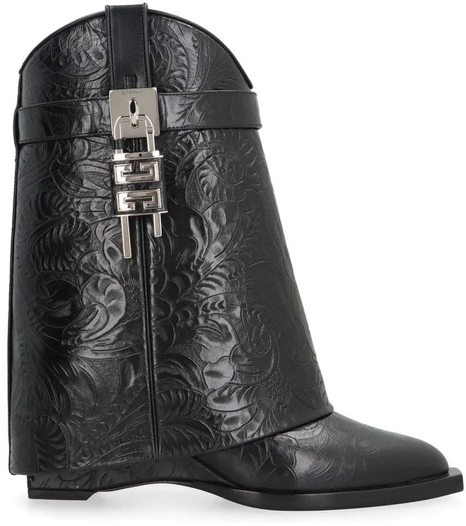 Givenchy Givenchy Lock Cowboy Boots