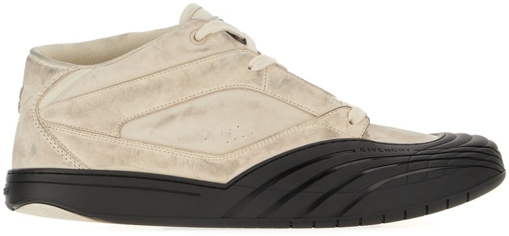 Givenchy Givenchy Two-tone nylon and nabuk Skate sneakers