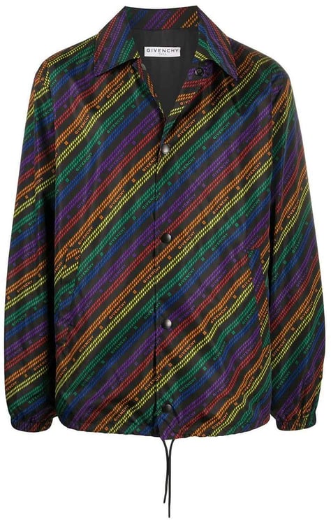 Givenchy Givenchy Rainbow Chain Nylon Jacket