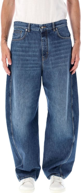 Givenchy Couture Seam Denim Blu