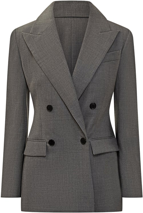 Givenchy Givenchy Giacca Doppiopetto Grigia