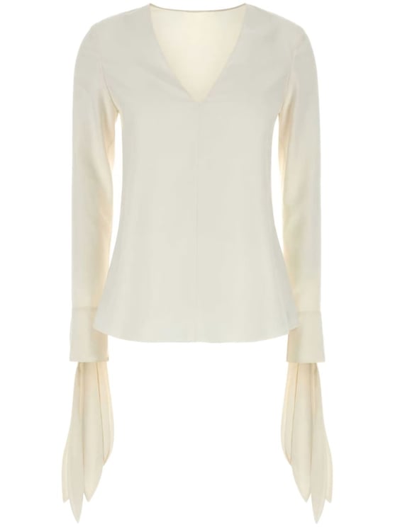 Givenchy Top Blanc Casse