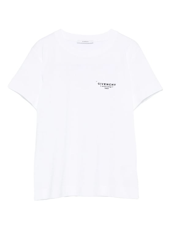 Givenchy Regular Cotton back Logo Stamp T-Shirt