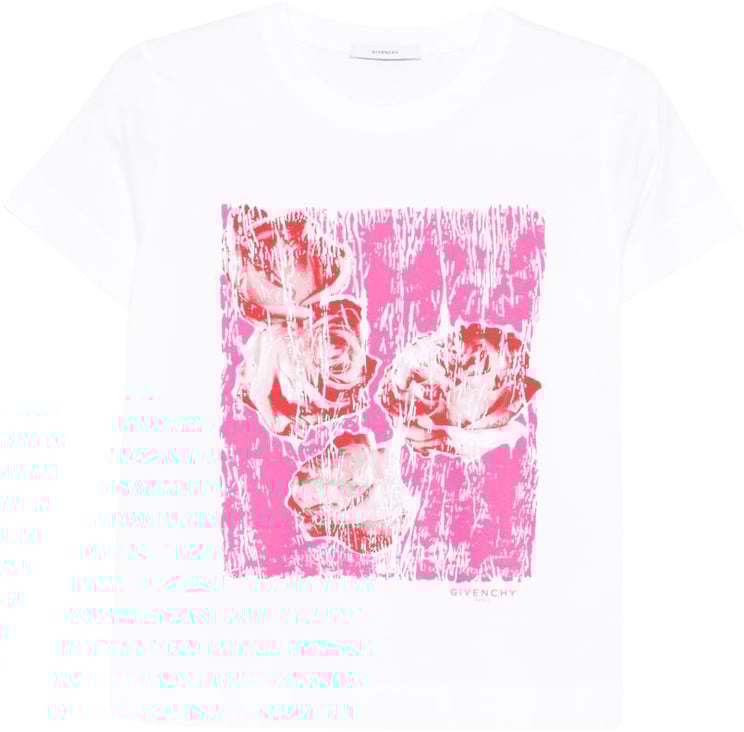 Givenchy Top White Pink