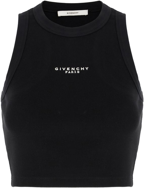 Givenchy Givenchy Black stretch cotton top