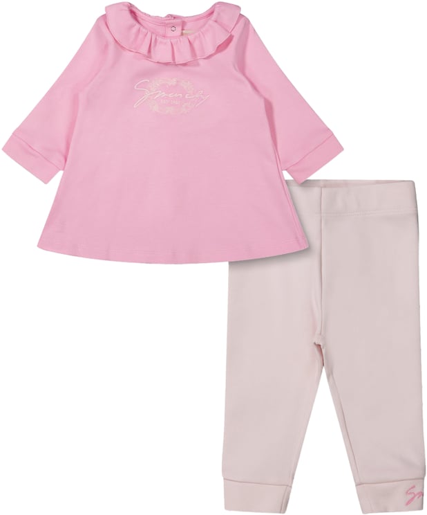 Givenchy Givenchy Baby Meisjes Boxpakje In Roze