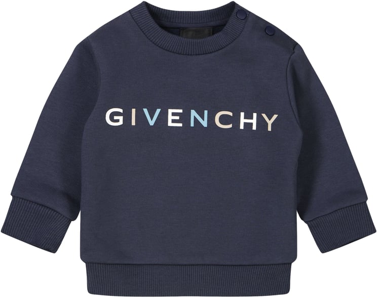 Givenchy Givenchy Baby Unisex Trui In Navy