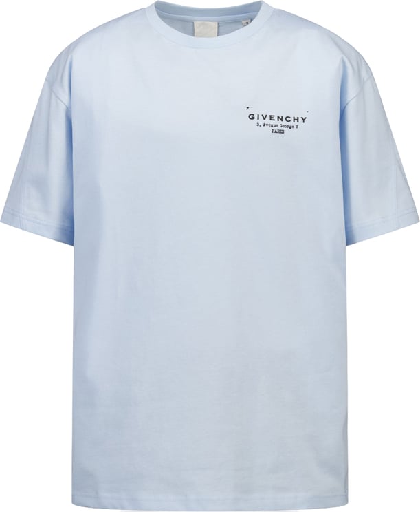 Givenchy Givenchy Kinder Jongens T-Shirt In Licht Blauw