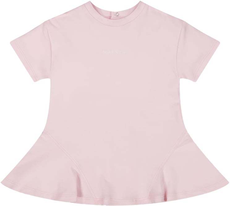 Givenchy Givenchy Baby Meisjes Jurk In Licht Roze