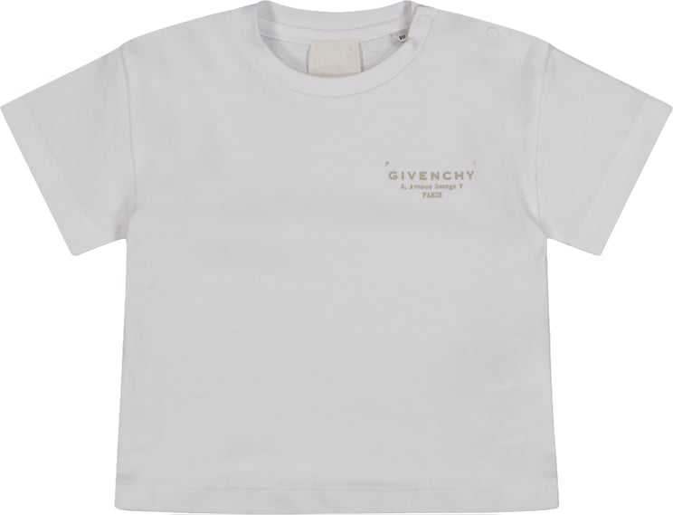 Givenchy Givenchy Baby Jongens T-Shirt In Wit