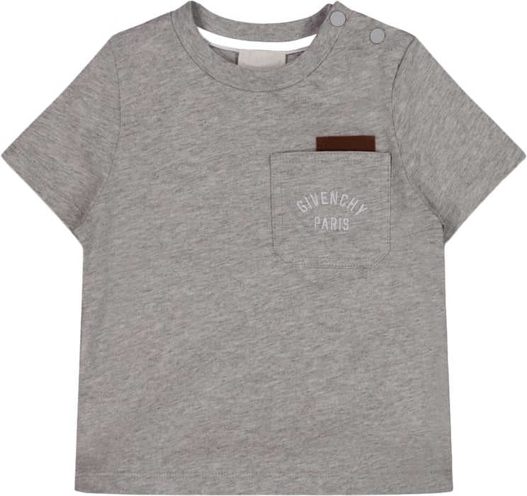 Givenchy Givenchy Baby Jongens T-Shirt In Grijs