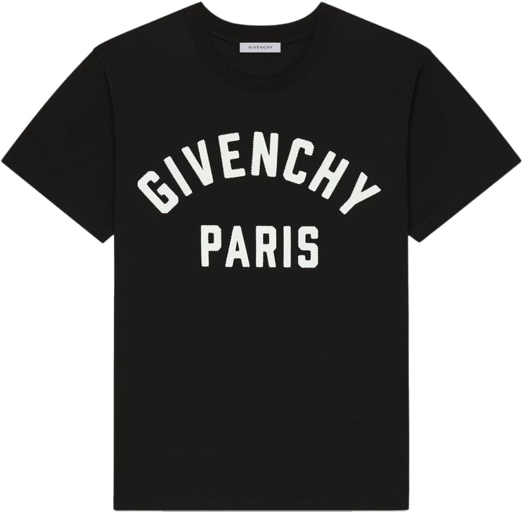Givenchy Normale pasvorm T-shirt zwart