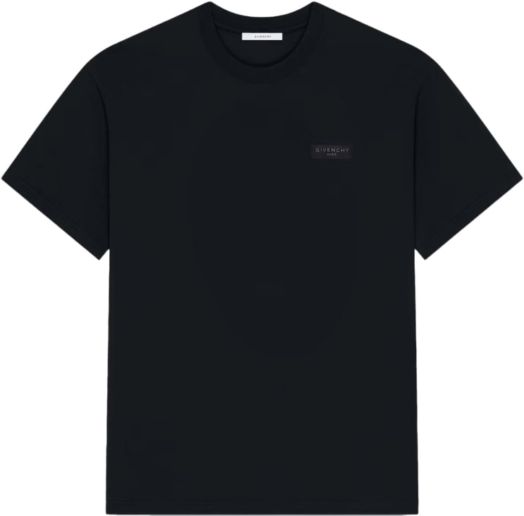 Givenchy Normale pasvorm T-shirt zwart