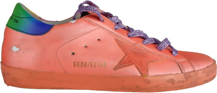 Golden Goose Golden Goose Sneakers Orange Woman