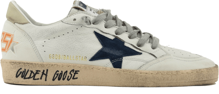 Golden Goose Ballstar White Blu