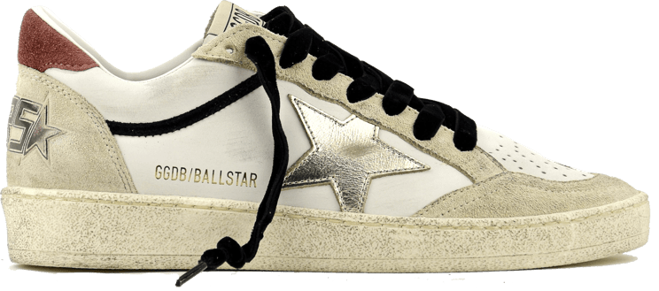 Golden Goose Ballstar White Platinum