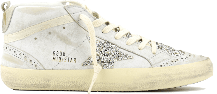 Golden Goose Midstar Beige Platinum