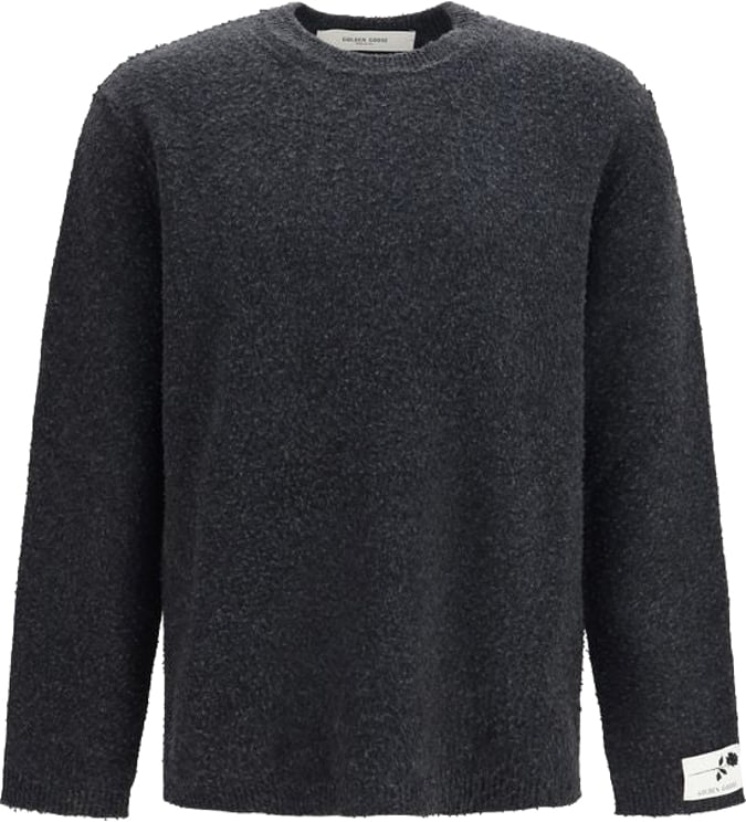 Golden Goose Golden Goose Gray Wool Oves Aries Sweatshirt