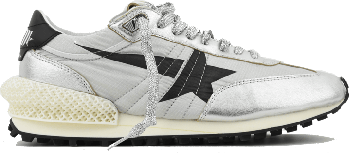 Golden Goose Running Marathon M2000 Silver Black