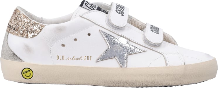 Golden Goose Old School Leather Bianco