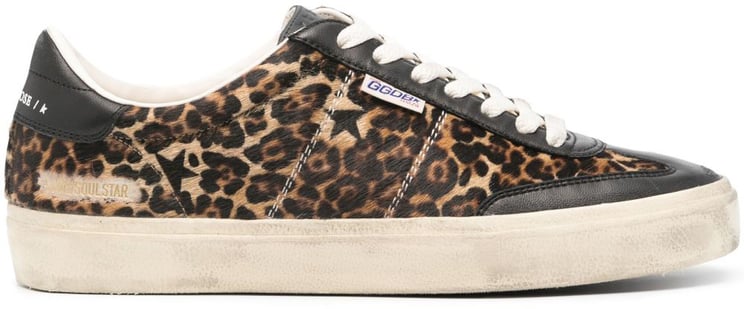 Golden Goose Sneakers Leopard Print