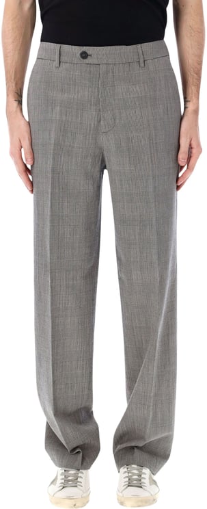 Golden Goose Formal Pant Prince Of Wales Grey Check