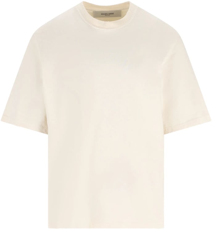 Golden Goose T-Shirts And Polos Heritage White