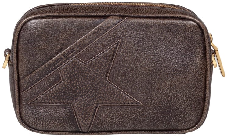 Golden Goose Golden goose mini star leather bag, brown