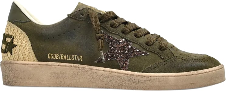 Golden Goose Sneakers Olive Green/Beige