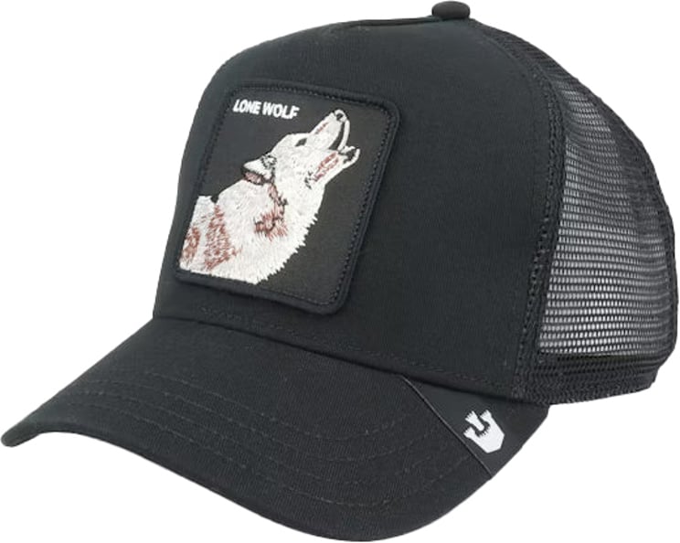 Goorin Bro's Goorin The Lone Wolf Trucker Cap Zwart