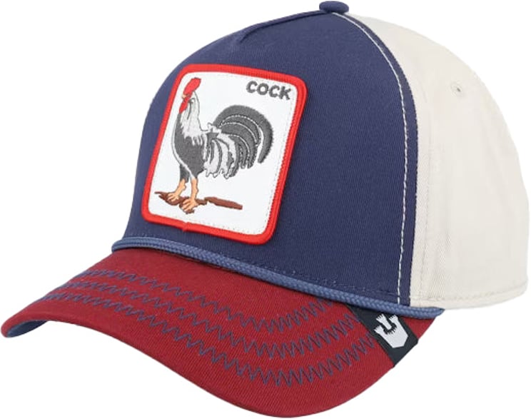 Goorin Bro's Goorin Rooster Trucker Cap Blauw/Rood