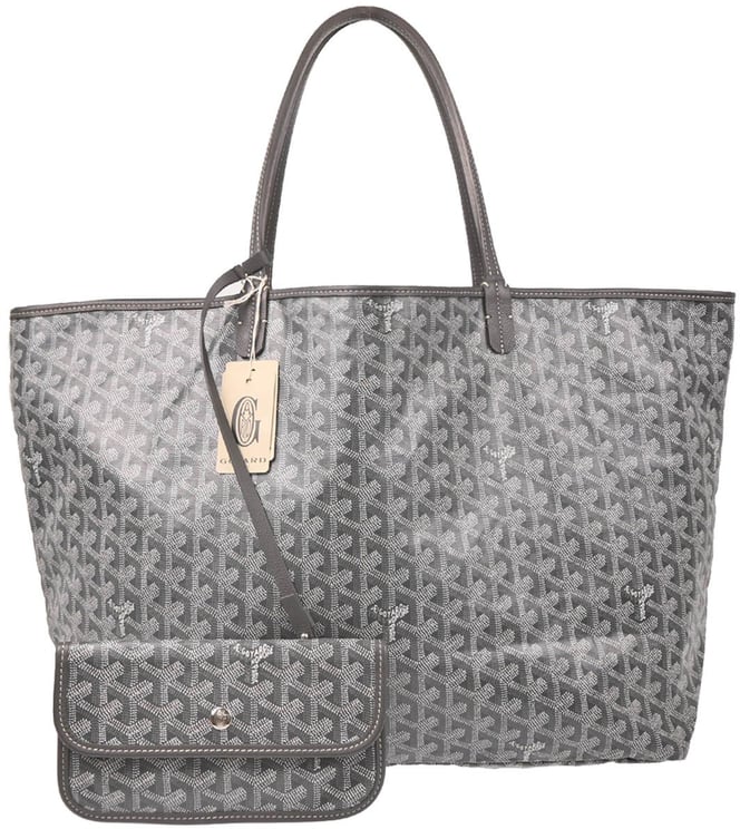 Goyard Goyard Saint Louis Tote Coated Canvas GM